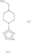 [1-(1H-1,2,4-Triazol-3-yl)piperidin-4-yl]methanamine dihydrochloride