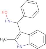 N-[(2-Methyl-1H-indol-3-yl)(phenyl)methyl]hydroxylamine