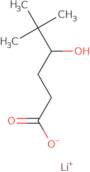 4-hydroxy-5,5-dimethylhexanoate lithium