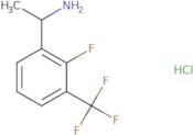 (1R)-1-[2-Fluoro-3-(trifluoromethyl)phenyl]ethan-1-amine hydrochloride