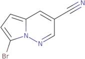 7-Bromopyrrolo[1,2-b]pyridazine-3-carbonitrile