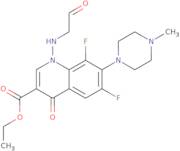 3-Quinolinecarboxylicacid,6,8-difluoro-1-(formylmethylamino)-1,4-dihydro-7-(4-methyl-1-piperazinyl…