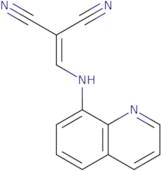 ((8-Quinolylamino)methylene)methane-1,1-dicarbonitrile