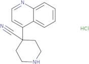 4-(Quinolin-4-Yl)Piperidine-4-Carbonitrile Hydrochloride