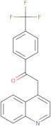 2-(4-Quinolinyl)-1-[4-(Trifluoromethyl)Phenyl]Ethanone