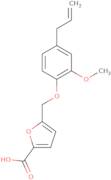5-{[2-Methoxy-4-(prop-2-en-1-yl)phenoxy]methyl}furan-2-carboxylic acid
