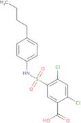 5-[(4-Butylphenyl)sulfamoyl]-2,4-dichlorobenzoic acid