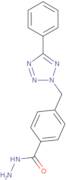 4-[(5-Phenyl-2H-1,2,3,4-tetrazol-2-yl)methyl]benzohydrazide