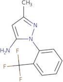 3-Methyl-1-[2-(trifluoromethyl)phenyl]-1H-pyrazol-5-amine