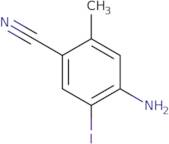 4-Amino-5-iodo-2-methylbenzonitrile