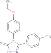 4-(4-Ethoxyphenyl)-5-(4-methylphenyl)-4H-1,2,4-triazole-3-thiol