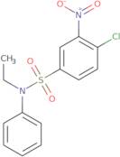 4-Chloro-N-ethyl-3-nitro-N-phenylbenzene-1-sulfonamide