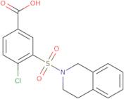 4-Chloro-3-(1,2,3,4-tetrahydroisoquinoline-2-sulfonyl)benzoic acid