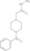 2-(4-Benzoylpiperazin-1-yl)acetohydrazide