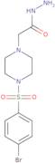 2-[4-(4-Bromobenzenesulfonyl)piperazin-1-yl]acetohydrazide