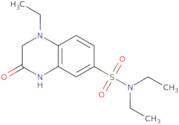 N,N,1-Triethyl-3-oxo-1,2,3,4-tetrahydroquinoxaline-6-sulfonamide
