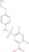 2,4-Dichloro-5-[(4-ethoxyphenyl)sulfamoyl]benzoic acid