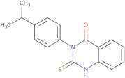 3-[4-(Propan-2-yl)phenyl]-2-sulfanyl-3,4-dihydroquinazolin-4-one