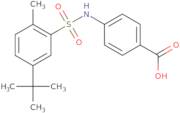 4-(5-tert-Butyl-2-methylbenzenesulfonamido)benzoic acid