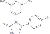 5-(4-Bromophenyl)-4-(3,5-dimethylphenyl)-4H-1,2,4-triazole-3-thiol