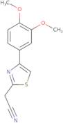 2-[4-(3,4-Dimethoxyphenyl)-1,3-thiazol-2-yl]acetonitrile