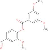 4-Formyl-2-methoxyphenyl 3,5-dimethoxybenzoate