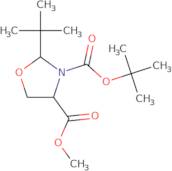 (2S,4R)-3-tert-Butyl 4-methyl 2-tert-butyloxazolidine-3,4-dicarboxylate