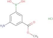 3-Amino-5-methoxycarbonylphenylboronic acid HCl