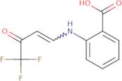 2-[(4,4,4-Trifluoro-3-oxobut-1-en-1-yl)amino]benzoic acid