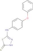 5-[(4-Phenoxyphenyl)amino]-1,3,4-thiadiazole-2-thiol