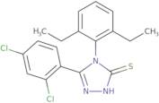 5-(2,4-Dichlorophenyl)-4-(2,6-diethylphenyl)-4H-1,2,4-triazole-3-thiol