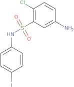 5-Amino-2-chloro-N-(4-iodo-phenyl)-benzenesulfonamide