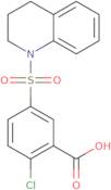2-Chloro-5-(1,2,3,4-tetrahydroquinoline-1-sulfonyl)benzoic acid