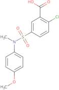 2-Chloro-5-[(4-methoxyphenyl)(methyl)sulfamoyl]benzoic acid