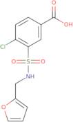 4-Chloro-3-[(furan-2-ylmethyl)sulfamoyl]benzoic acid