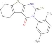 3-(2,5-Dimethyl-phenyl)-2-mercapto-5,6,7,8-tetrahydro-3H-benzo[4,5]thieno[2,3-d]pyrimidin-4-one