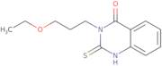 3-(3-Ethoxypropyl)-2-sulfanyl-3,4-dihydroquinazolin-4-one