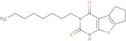 11-Octyl-10-sulfanyl-7-thia-9,11-diazatricyclo[6.4.0.0,2,6]dodeca-1(8),2(6),9-trien-12-one