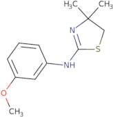 N-(3-Methoxyphenyl)-4,4-dimethyl-4,5-dihydro-1,3-thiazol-2-amine