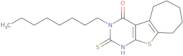 4-Octyl-5-sulfanyl-8-thia-4,6-diazatricyclo[7.5.0.0,2,7]tetradeca-1(9),2(7),5-trien-3-one