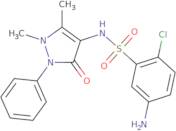 5-Amino-2-chloro-N-(1,5-dimethyl-3-oxo-2-phenyl-2,3-dihydro-1H-pyrazol-4-yl)-benzenesulfonamide