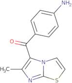 4-{6-Methylimidazo[2,1-b][1,3]thiazole-5-carbonyl}aniline