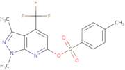 1,3-Dimethyl-4-(trifluoromethyl)-1H-pyrazolo[3,4-b]pyridin-6-yl 4-methylbenzenesulfonate