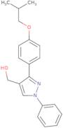 {3-[4-(2-Methylpropoxy)phenyl]-1-phenyl-1H-pyrazol-4-yl}methanol