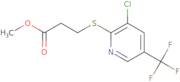 Methyl 3-[3-chloro-5-(trifluoromethyl)pyridin-2-yl]thio}propanoate
