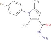 1-(4-Fluorophenyl)-2,5-dimethyl-1H-pyrrole-3-carbohydrazide