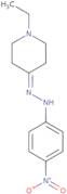 1-Ethyl-4-(2-(4-nitrophenyl)hydrazono)piperidine