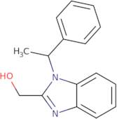 [1-(1-phenylethyl)-1{H}-benzimidazol-2-yl]methanol