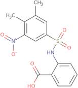 2-(3,4-Dimethyl-5-nitrobenzenesulfonamido)benzoic acid