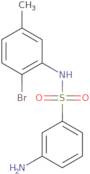 3-Amino-N-(2-bromo-5-methylphenyl)benzene-1-sulfonamide